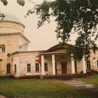 Храм Преображения Господня в стадии реконструкции. 1994г.