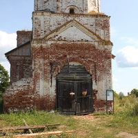 Колокольня  Никольской церкви в Большом Борисове