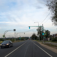Перекрёсток Варшавского шоссе и Кутузовской улицы