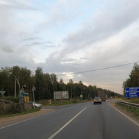 Скребухово, дорога А-108