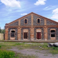Дореволюционное здание вагоноремонтного депо.