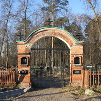 Покров, ворота ограды на Старом Покровском погосте