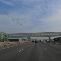 Пешеходный переход, автомагистраль М-8 Холмогоры
