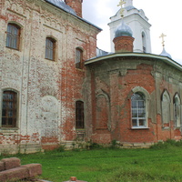Палашкино, южный фасад Казанской церкви