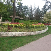 В парке "Цветник"