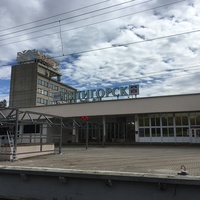 Ж/д платформа и вокзал "Пятигорск"