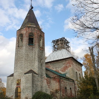 Алачино, церковь Николая Чудотворца и погост