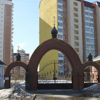 Развилка, ограда церкви Иосифа Волоцкого