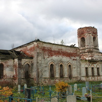 Смолино, церковь Михаила Архангела и погост