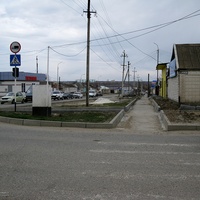 Пешеходный переход через ул.Московскую в районе пересечения с ул.Первомайской (слева в кадре)