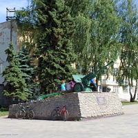 Муром,  пл. Победы, памятник артиллеристам, погибшим в ВОВ