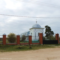 Иваново, ворота и ограда Тихвинской церкви