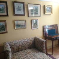 В комнатах главного дома усадьбы  "Мураново" имени Ф.И. Тютчева