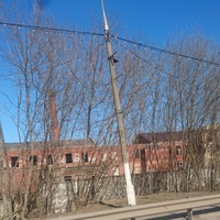 Заброшенный производственный корпус деревообрабатывающего завода на ул. Ленина