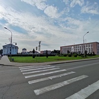 Площадь Свободы г. Воложин