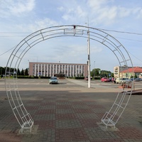 Площадь Свободы г. Воложин
