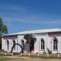 Церковь Андрея Первозванного // бывшее здание почтовой станции 1849г