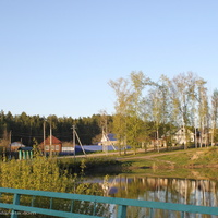 Никольск, вид на Комсомольскую ул. от реки Вырган