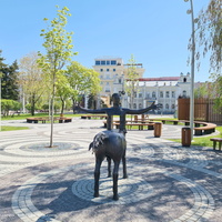 Фонтанная площадь, скульптура "Кентавр"