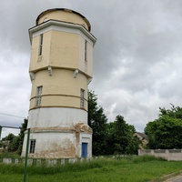 Водонапорная башня на станции Бенякони