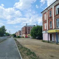 Собинка, ул. Чайковского, дома 19 века «Рабочие казармы»