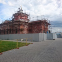 Реконструируемый храм иконы Божией Матери Фёдоровская