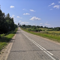 Дорога к селу Фатьяново
