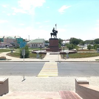 Кызылорда. Привокзальная площадь