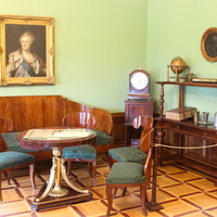 В Доме-музее П.А. и В.П. Ганнибалов.
