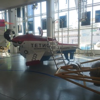 Музей Мирового океана. Главный корпус. Экспозиция «Глубина». Советский буксируемый подводный обитаемый аппарат "Тетис" для работы на глубинах до 300 метров.