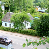 Вид на посёлок со Святой горы.