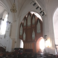 В зале Кафедрального Собора. Малый орган