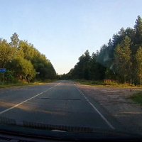 Шатурское шоссе, поворот на деревню Горяновская