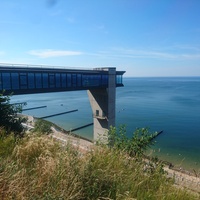 Панорамный лифт "Панорама-VV" на побережье