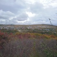 Панорама села Варваровка с окрестностей бывшего села Павловка