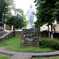 Памятник А.М. Горькому.