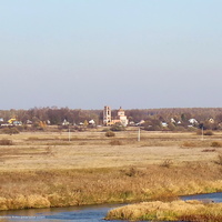 С. Фомиха, Казанская церковь, панорама с юго-запада