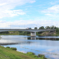 Мост через реку Великую.