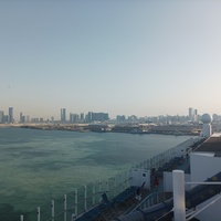 Вид города с порта