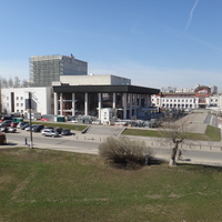 Вид с вала на Владимирский областной академический театр драмы
