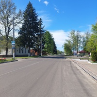 Центральная улица Хомутовки