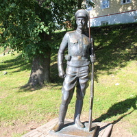 Памятник землякам-солдатам Первой мировой войны.