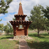 Никольская часовня около старого Давыдовского погоста