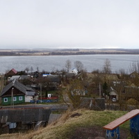 Поселок Свирь и озеро Свирь