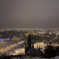 Вид со смотровой площадки Тобольском Кремля