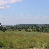 Панорама с. Бабаева с северо-востока