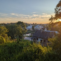 Вид на город со стороны Путевого дворца