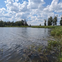 Озеро со стороны монастыря