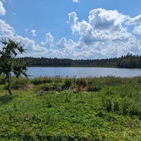 Озеро со стороны монастыря