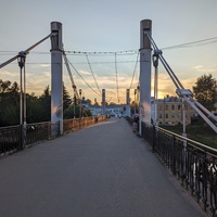 Мост через реку Тверца к Площади 9 января